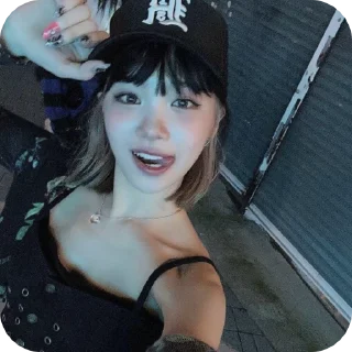 Sticker from Chaewon Le Sserafim - eshliqon