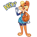 👋 emoji Lola Bunny • @joy_sticker Telegram sticker 5 of 20