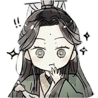 🫥 emoji 𝑆ℎ𝑒𝑛 𝑄𝑖𝑛𝑔𝑞𝑖𝑢 • @stick_kumiko | @rrrrriom Telegram sticker 9 of 45