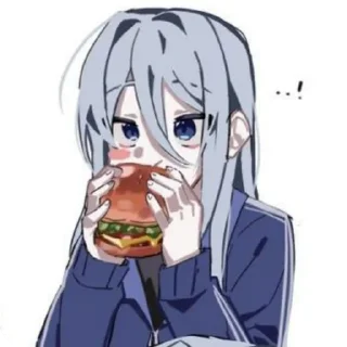 🍔 emoji 『かなで』 Telegram sticker 16 of 120