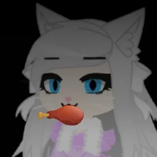 🤍 emoji Кэти-Кэт-Кити-КэтUwU Telegram sticker 4 of 25