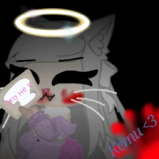 🤍 emoji Кэти-Кэт-Кити-КэтUwU Telegram sticker 2 of 25