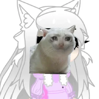 🤍 emoji Кэти-Кэт-Кити-КэтUwU Telegram sticker 17 of 25