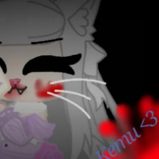 🤍 emoji Кэти-Кэт-Кити-КэтUwU Telegram sticker 1 of 25