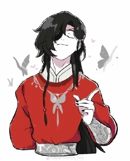 😌 emoji Китайская мутня Telegram sticker 7 of 97