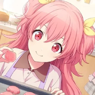 🤍 emoji momoi airi~ Telegram sticker 5 of 39