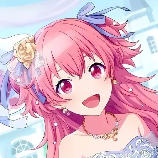 🤍 emoji momoi airi~ Telegram sticker 8 of 39