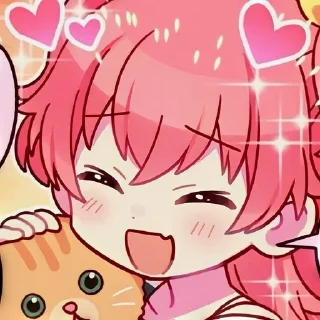 🤍 emoji momoi airi~ Telegram sticker 9 of 39