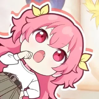 🤍 emoji momoi airi~ Telegram sticker 21 of 39