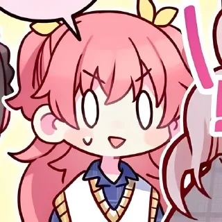 🤍 emoji momoi airi~ Telegram sticker 24 of 39