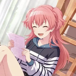 🤍 emoji momoi airi~ Telegram sticker 19 of 39