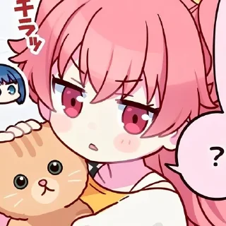 🤍 emoji momoi airi~ Telegram sticker 11 of 39