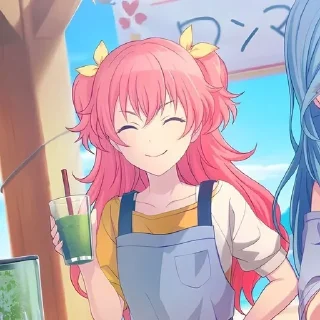 🤍 emoji momoi airi~ Telegram sticker 15 of 39