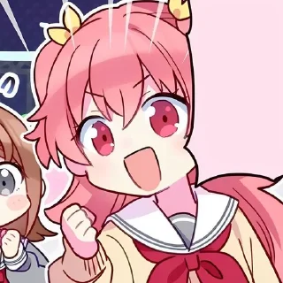 🤍 emoji momoi airi~ Telegram sticker 18 of 39