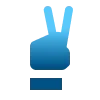 ✌️ emoji Аква Градиент от @frilanser_alena Telegram sticker 14 of 178