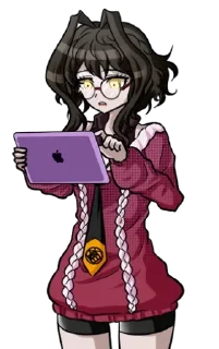 Sticker from mitsume kokoro..
