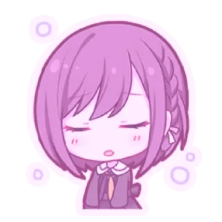 🌟 emoji Шинономе Эна коллоринг Telegram sticker 11 of 73