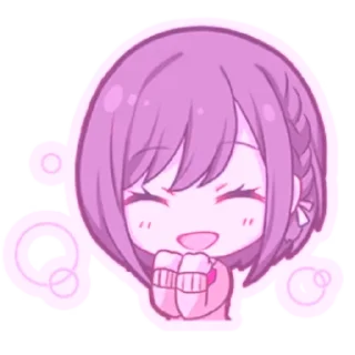 🌟 emoji Шинономе Эна коллоринг Telegram sticker 5 of 73