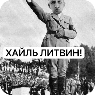 👍 emoji Литвин ебать ➡️ @Ctikerubot Telegram sticker 15 of 15