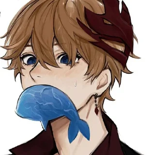 🌟 emoji Тарталья -> @animebotsa Telegram sticker 8 of 25