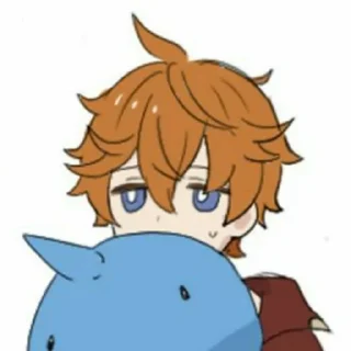 🌟 emoji Тарталья -> @animebotsa Telegram sticker 17 of 25