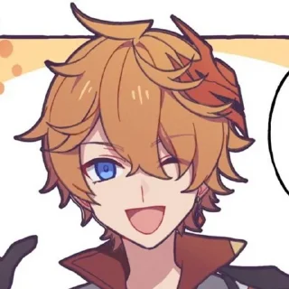 🌟 emoji Тарталья -> @animebotsa Telegram sticker 16 of 25