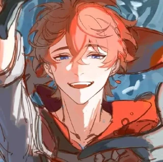 🌟 emoji Тарталья -> @animebotsa Telegram sticker 6 of 25