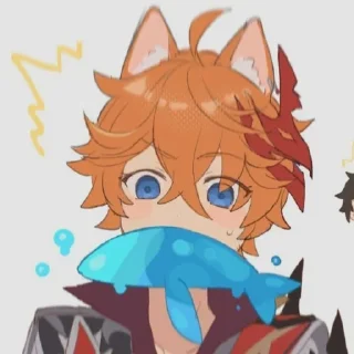 🌟 emoji Тарталья -> @animebotsa Telegram sticker 22 of 25