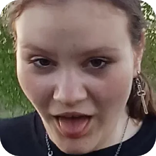 🤮 emoji сиска малая Telegram sticker 12 of 52