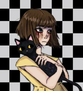 😔 emoji 𝐅𝐫𝐚𝐧 𝐁𝐨𝐰 @shchobshokuvaty Telegram sticker 19 of 50