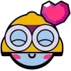 🤩 emoji heart // designer @smile_face_official @TgEmodziBot Telegram sticker 16 of 80