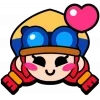 🤩 emoji heart // designer @smile_face_official @TgEmodziBot Telegram sticker 10 of 80