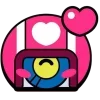 🤩 emoji heart // designer @smile_face_official @TgEmodziBot Telegram sticker 21 of 80