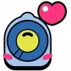 🤩 emoji heart // designer @smile_face_official @TgEmodziBot Telegram sticker 14 of 80