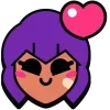 🤩 emoji heart // designer @smile_face_official @TgEmodziBot Telegram sticker 1 of 80