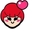 🤩 emoji heart // designer @smile_face_official @TgEmodziBot Telegram sticker 23 of 80