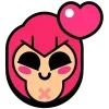 🤩 emoji heart // designer @smile_face_official @TgEmodziBot Telegram sticker 3 of 80