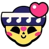 🤩 emoji heart // designer @smile_face_official @TgEmodziBot Telegram sticker 8 of 80
