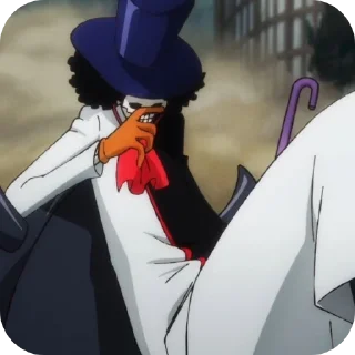 🎩 emoji Брук ( @Izuku_Midoriya15_07 ) Telegram sticker 23 of 120