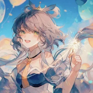 Sticker from 【 Luo Tianyi 🫧 】@core_azure