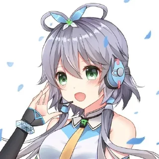 Sticker from 【 Luo Tianyi 🫧 】@core_azure