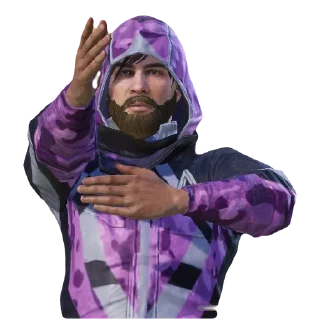 Sticker from PePe PUBGM | Roma