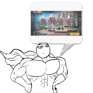 💬 emoji GANISH PUBGM Telegram sticker 1 of 1