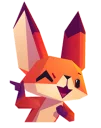 Sticker from Little Cute Fox