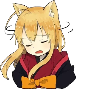 Sticker from Little Fox Kitsunе