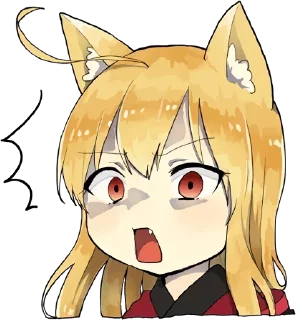 Sticker from Little Fox Kitsunе