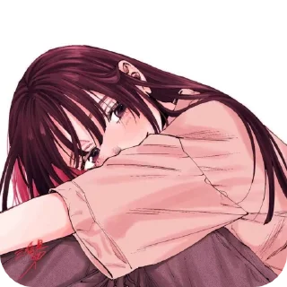 🌟 emoji 𝑾𝒂𝒈𝒖𝒓𝒊 𝑲𝒂𝒐𝒓𝒖𝒌𝒐 @mint_chew #лила Telegram sticker 16 of 55