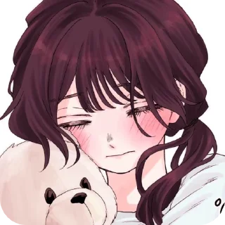 🌟 emoji 𝑾𝒂𝒈𝒖𝒓𝒊 𝑲𝒂𝒐𝒓𝒖𝒌𝒐 @mint_chew #лила Telegram sticker 15 of 55