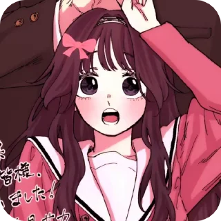 🌟 emoji 𝑾𝒂𝒈𝒖𝒓𝒊 𝑲𝒂𝒐𝒓𝒖𝒌𝒐 @mint_chew #лила Telegram sticker 13 of 55