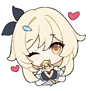 Sticker from Коллаб пак 原神 | @yg413